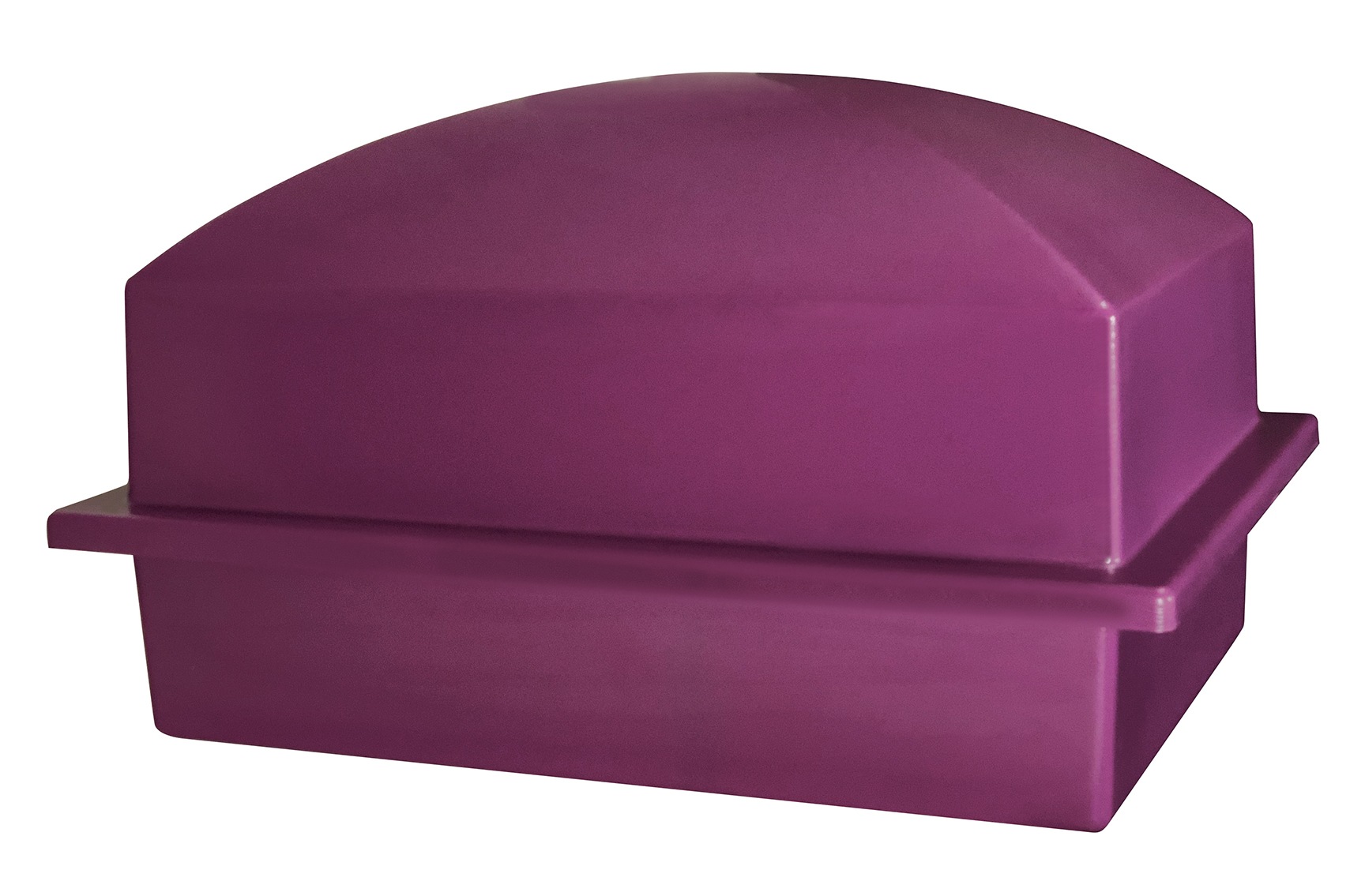 Luxury Purple Cremation Urn Vault